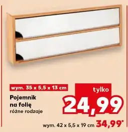 Kaufland Pojemnik na folię oferta
