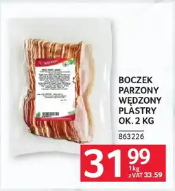Selgros Boczek parzony wędzony plastry oferta