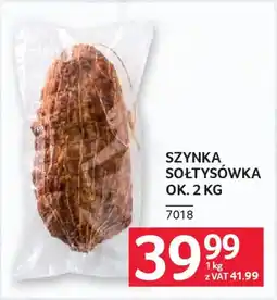 Selgros Szynka sołtysówka oferta
