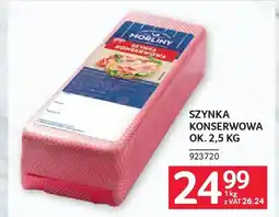 Selgros Szynka konserwowa oferta