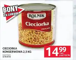 Selgros Cieciorka konserwowa oferta