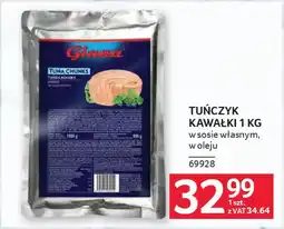 Selgros Tuńczyk kawałki oferta