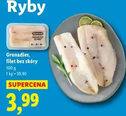 Lidl Grenadier filet bez skóry oferta