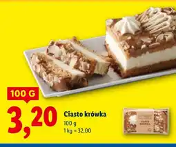 Lidl Ciasto krówka oferta