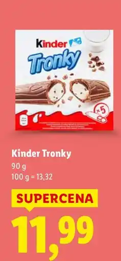 Lidl Kinder Tronky oferta