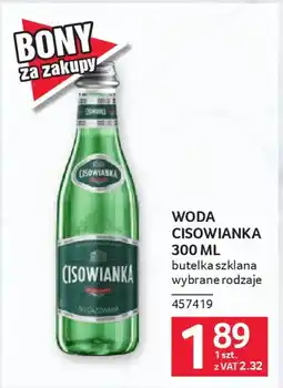 Selgros Woda cisowianka oferta