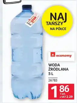 Selgros Woda źródlana oferta