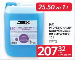 Selgros Jax profesjonalny nabłyszczacz do zmywarek oferta
