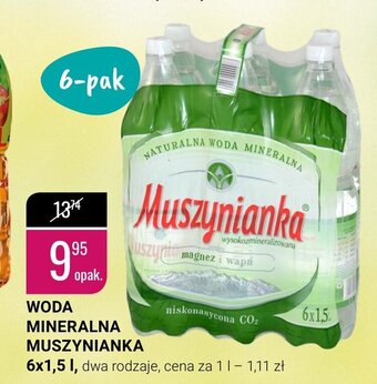 bi1 Woda mineralna Muszynianka 6x1,5l oferta