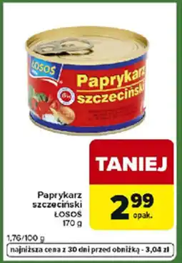 Carrefour Express Paprykarz szczeciński łosoś oferta