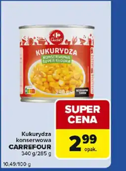 Carrefour Express Kukurydza konserwowa carrefour oferta