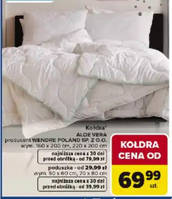 Kołdra Aloe Vera