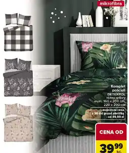 Carrefour DETEXPOL Komplet pościeli oferta