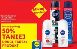 Lidl Nivea deodorants and roll-ons oferta