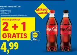 Lidl Coca-Cola lub Coca-Cola Zero oferta