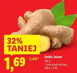 Lidl Imbir, luzem oferta