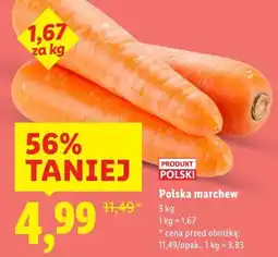 Lidl Polska marchew (3 kg) oferta