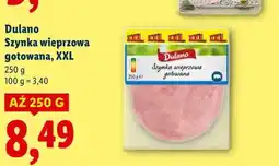 Lidl Dulano Szynka wieprzowa gotowana, XXL oferta