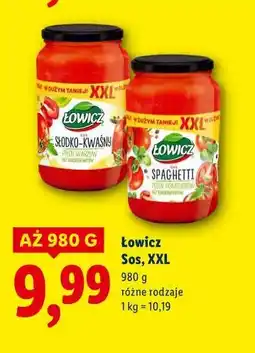 Lidl Łowicz Sos, XXL oferta