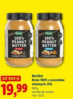 Lidl Maribel Krem 100% z orzeszków ziemnych, XXL oferta