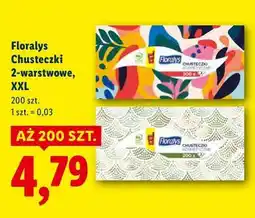 Lidl Floralys Chusteczki 2-warstwowe, XXL 200 szt oferta