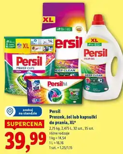 Lidl Persil Proszek, żel lub kapsułki do prania, XL oferta