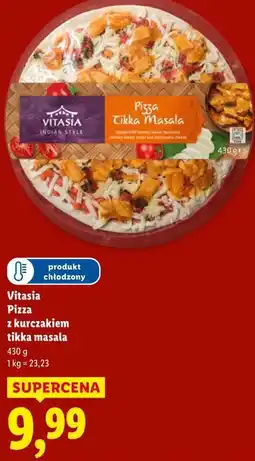 Lidl Vitasia Pizza z kurczakiem tikka masala oferta