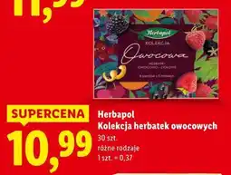 Lidl Herbapol Kolekcja herbatek owocowych oferta