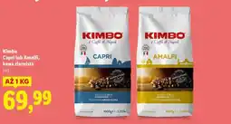 Lidl Kimbo Capri lub Amalfi, kawa ziarnista oferta