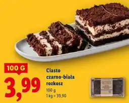 Lidl Ciasto czarno-biała rozkosz oferta