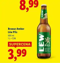 Lidl Browar Amber Lëw Pils oferta