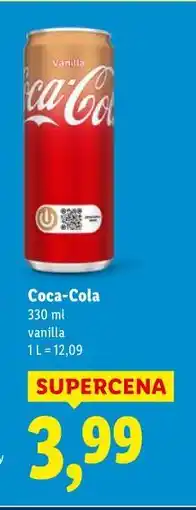 Lidl Coca-Cola vanilla oferta