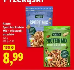 Lidl Alesto Sport lub Protein Mix – mieszanki orzechów oferta