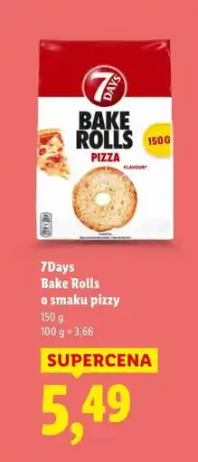 Lidl 7Days Bake Rolls o smaku pizzy oferta