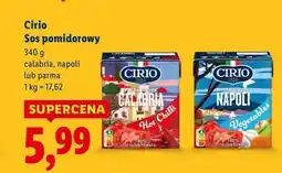 Lidl Cirio Sos pomidorowy 340 g (calabria, napoli, parma) oferta
