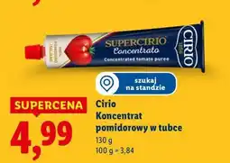 Lidl Cirio Koncentrat pomidorowy w tubce oferta