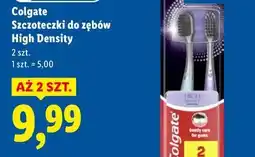 Lidl Colgate Szczoteczki do zębów High Density (2 szt.) oferta