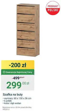 ERLI Szafka na buty oferta