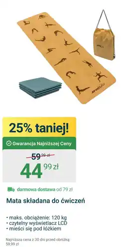 ERLI Mata składana do ćwiczeń oferta