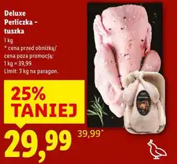 Lidl Deluxe Perliczka – tuszka oferta