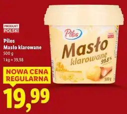 Lidl Pilos Masło klarowane 99,8% oferta