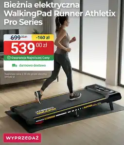 ERLI Bieżnia elektryczna WalkingPad Runner Athletix Pro Series oferta