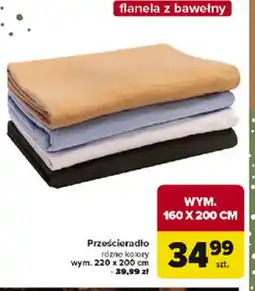 Carrefour Prześcieradło oferta
