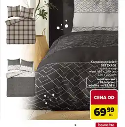 Carrefour DETEXPOL Komplet pościeli oferta