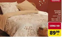 Carrefour Komplet pościeli TEX oferta