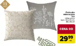 Carrefour Poduszka dekoracyjna TEX oferta