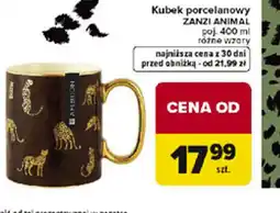 Carrefour Kubek porcelanowy Zanzi Animal oferta