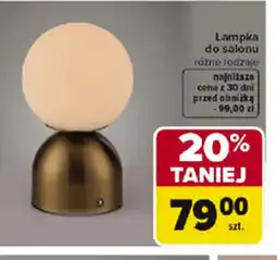 Carrefour Lampka do salonu oferta