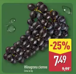 ALDI Winogrona ciemne oferta
