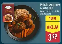 ALDI Policzki wieprzowe w sosie BBQ oferta